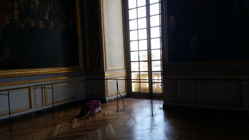 art-thérapie au château de Versailles pour les femmes victimes mai 2022